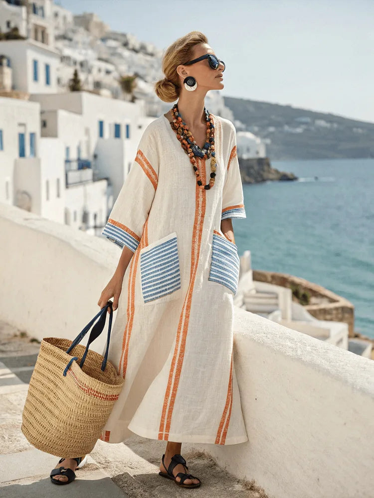Jovita - Vestido Fluido Costero