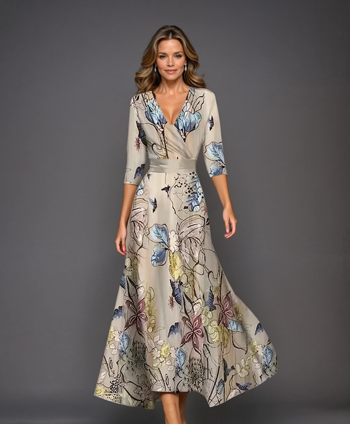 Belén - Vestido Maxi Estampado Floral