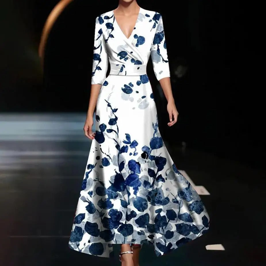 Belén - Vestido Maxi Estampado Floral