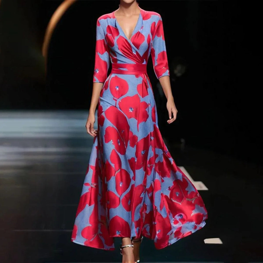 Belén - Vestido Maxi Estampado Floral